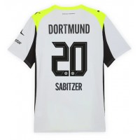 Stroje piłkarskie Borussia Dortmund Marcel Sabitzer #20 Koszulka Wyjazdowej 2025-26 Krótki Rękaw